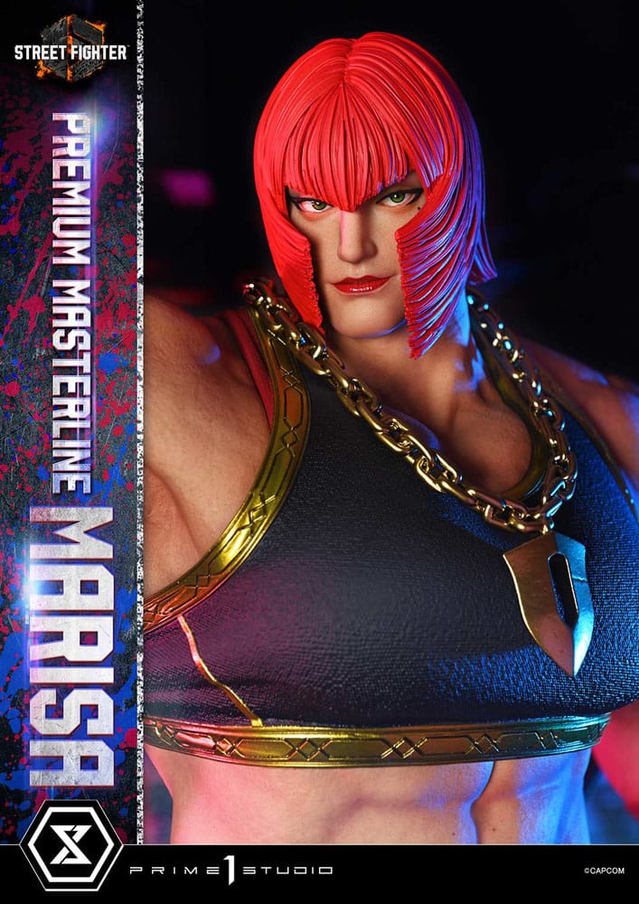 Street Fighter 6 Premium Masterline Serisi Heykeli 1/4 Marisa 70 cm