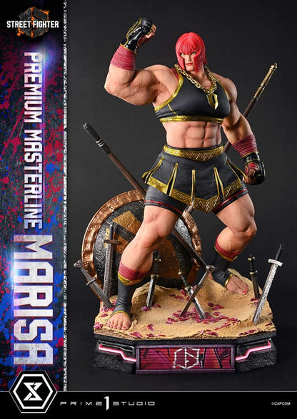 Street Fighter 6 Premium Masterline Serisi Heykeli 1/4 Marisa 70 cm