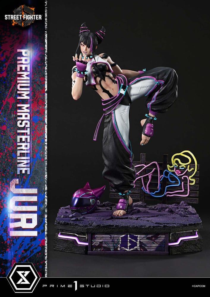 Estatua Street Fighter 6 Premium Masterline Series 1/4 Juri 58 cm