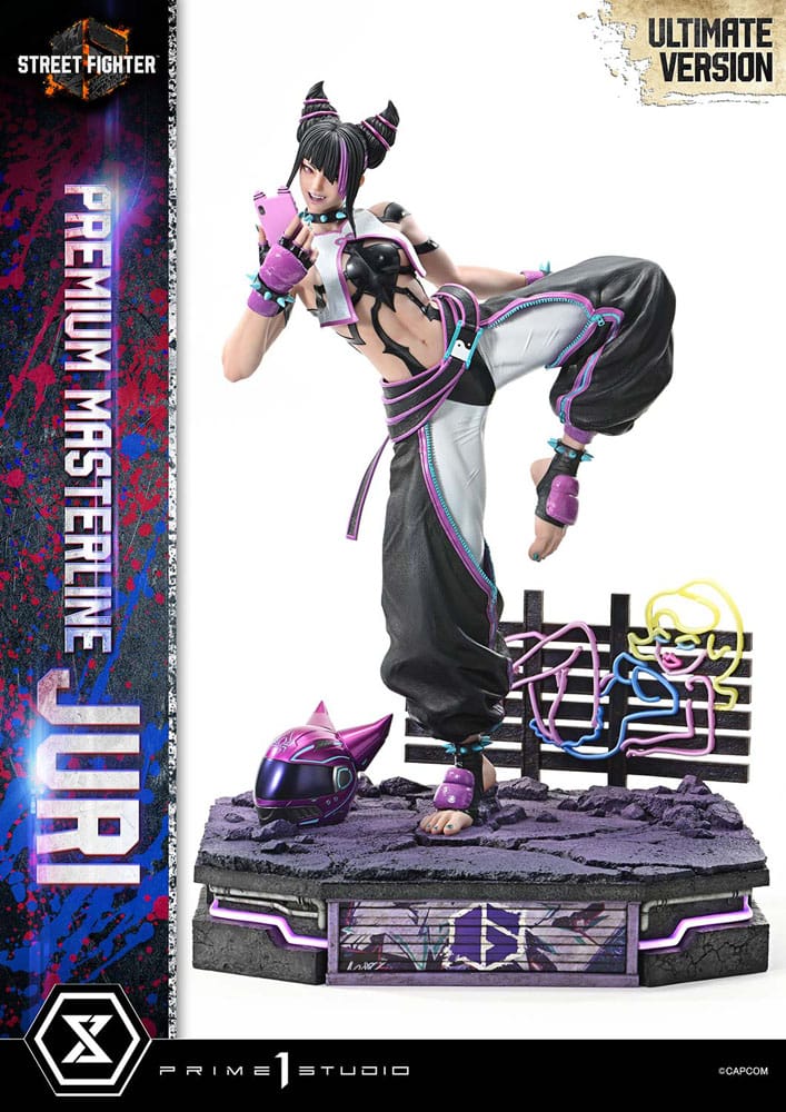 Estatua Street Fighter 6 Premium Masterline Series 1/4 Juri Ultimate Bonus Version 58 cm