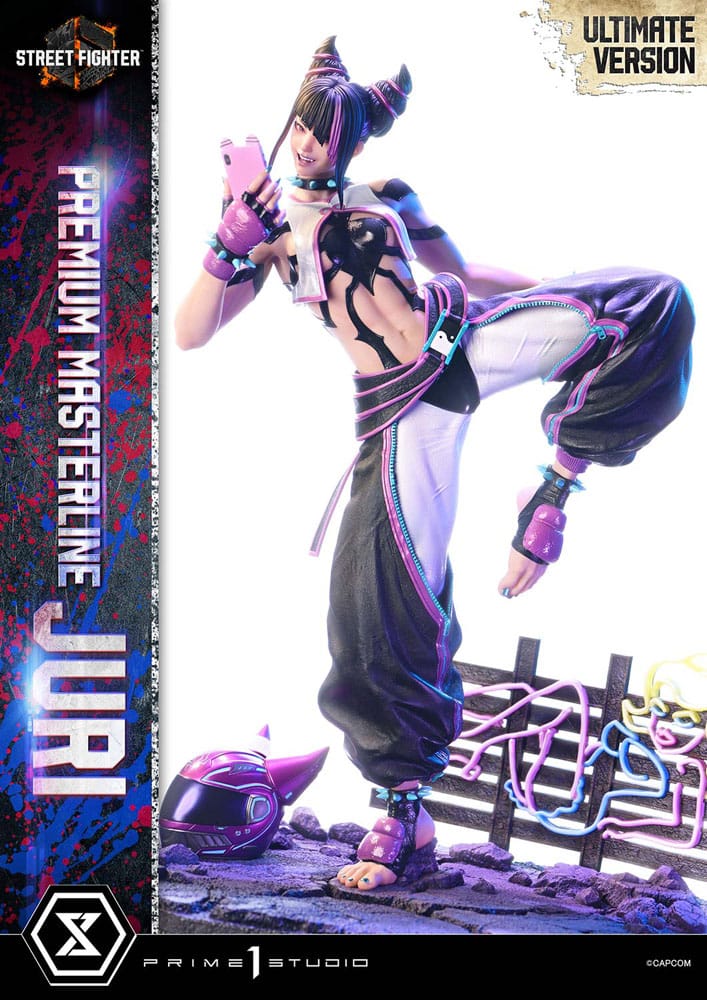 Estatua Street Fighter 6 Premium Masterline Series 1/4 Juri Ultimate Bonus Version 58 cm