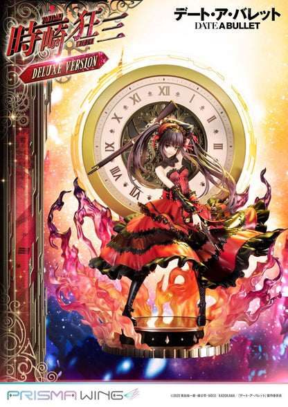 Datum eines Live -Fragments: Datum mit einer Bullet Prisma Wing PVC Statue 1/7 Kurumi Tokisaki Deluxe Version 37 cm