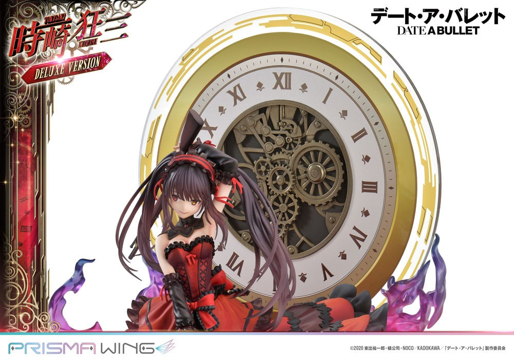 Datum eines Live -Fragments: Datum mit einer Bullet Prisma Wing PVC Statue 1/7 Kurumi Tokisaki Deluxe Version 37 cm