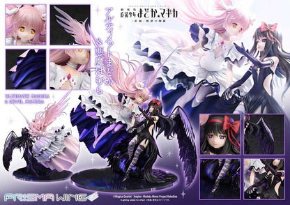 Puella Magi Madoka Magica The Movie Rebellion Prisma Wing Statua in PVC 1/7 Ultimate Madoka e Devil Homura 43 cm