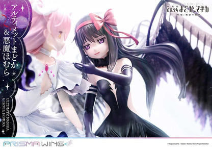 Puella Magi Madoka Magica The Movie Rebellion Prisma Wing Statua in PVC 1/7 Ultimate Madoka e Devil Homura 43 cm