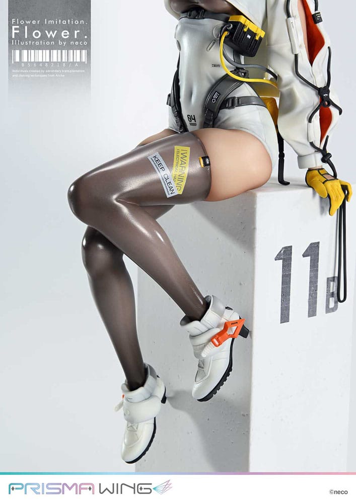 Imitacija cvijeća prisma krilo pvc kip 1/7 cvjetna ilustracija by neco 28 cm