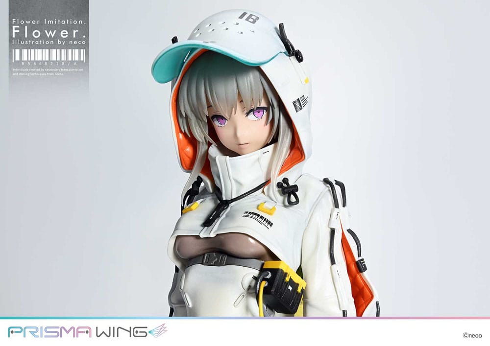 Imitacija cvijeća prisma krilo pvc kip 1/7 cvjetna ilustracija by neco 28 cm