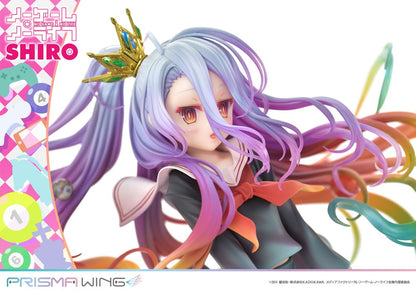 Nema igre No Life Prisma Wing Pvc Statup 1/7 Shiro 27 cm