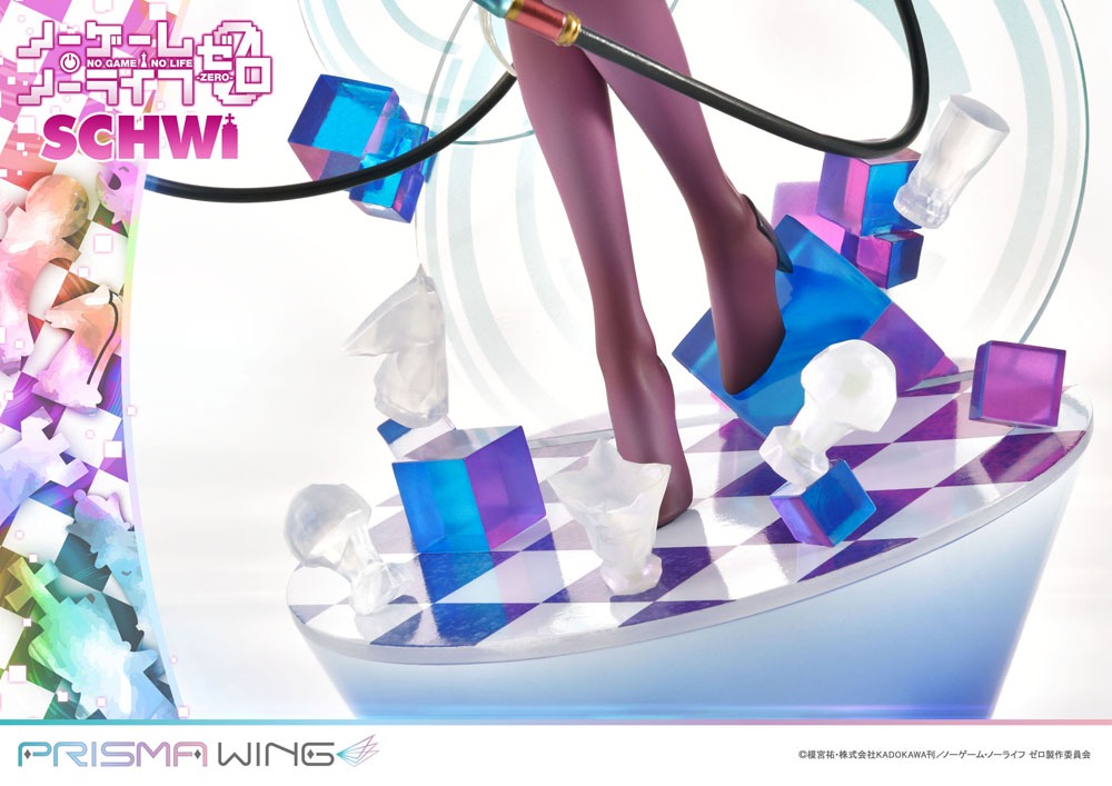 Sin juego sin vida Prisma Wing Estatua PVC 1/7 Schwi 26 cm