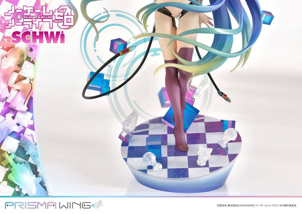 Sin juego sin vida Prisma Wing Estatua PVC 1/7 Schwi 26 cm