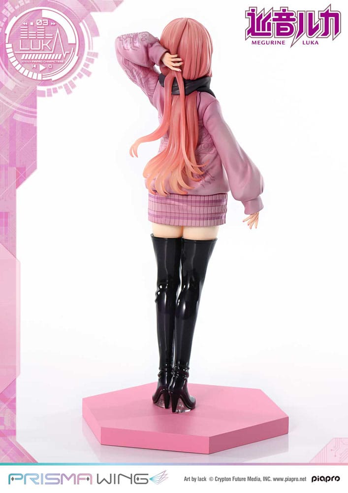 Vocaloid Piapro Characters Prisma Wing PVC Statue 1/7 Megurine Luka (Art by lack) 23 cm