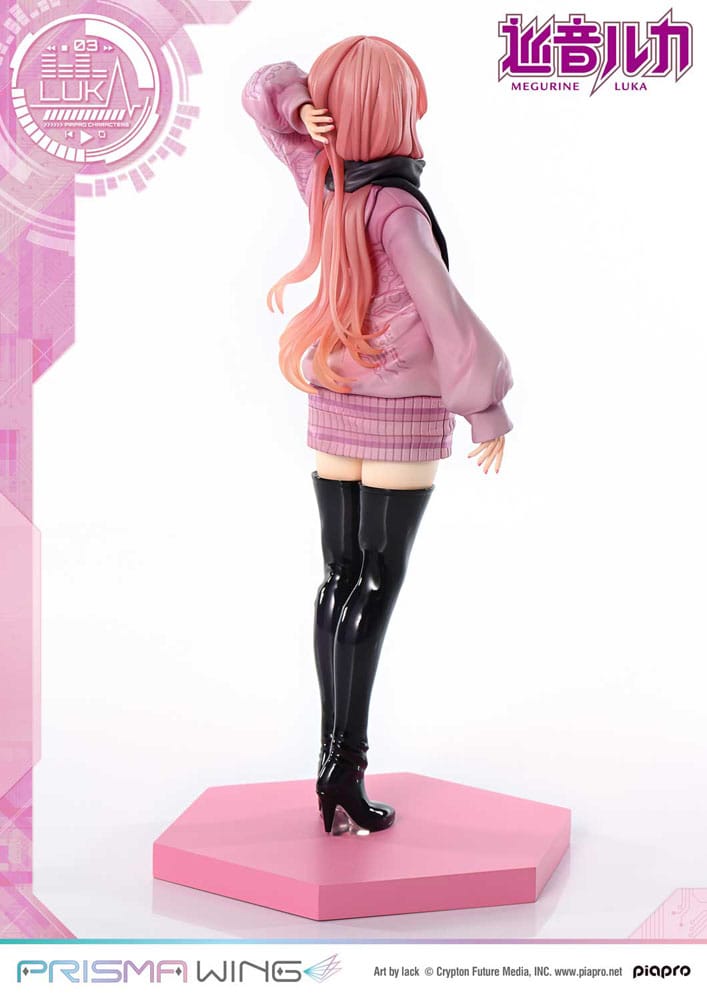 Vocaloid Piapro Characters Prisma Wing PVC Statue 1/7 Megurine Luka (Art by lack) 23 cm