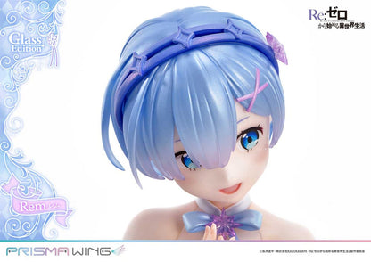 Re:Zero - Starting Life in Another World Prisma Wing PVC Statue 1/7 Rem Glass Edition 23 cm