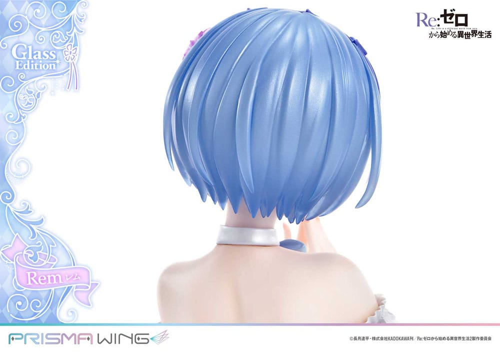 Re:Zero - Starting Life in Another World Prisma Wing PVC Statue 1/7 Rem Glass Edition 23 cm