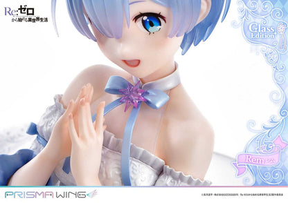 Re:Zero - Starting Life in Another World Prisma Wing PVC Statue 1/7 Rem Glass Edition 23 cm