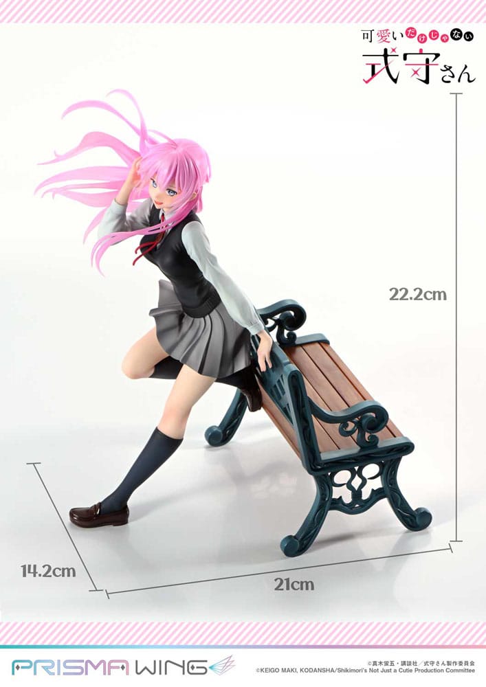 Non solo una statua di Shikimor Prisma Wing Pvc 1/7 Shikimori San 22 cm