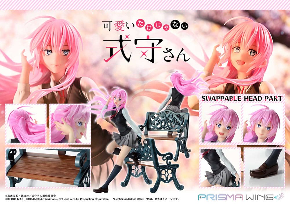 Non solo una statua di Shikimor Prisma Wing Pvc 1/7 Shikimori San 22 cm