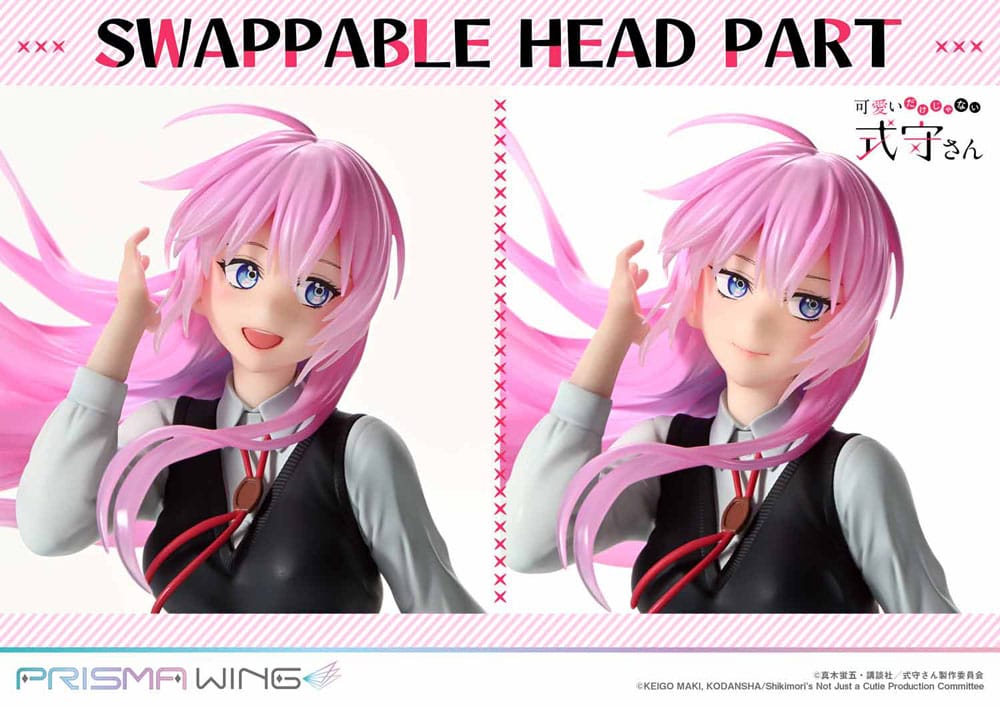 Non solo una statua di Shikimor Prisma Wing Pvc 1/7 Shikimori San 22 cm