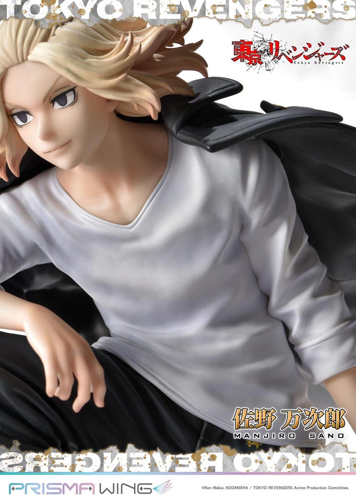 Tokio Revengers Prisma Wing Estatua PVC 1/7 Manjiro Sano 23 cm