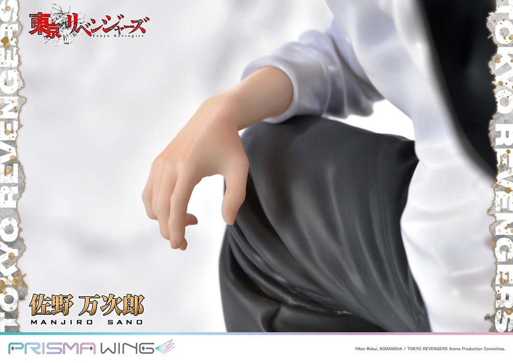 Tokio Revengers Prisma Wing Estatua PVC 1/7 Manjiro Sano 23 cm