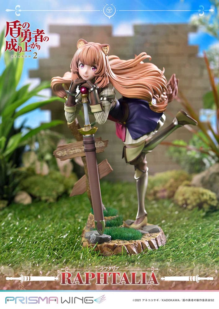 La montée de la Shield Hero Saison 2 Prisma Wing PVC Statue 1/7 Raphtalia 21 cm