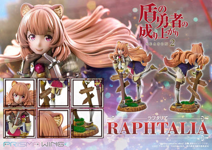 Stigningen af ​​Shield Hero sæson 2 Prisma Wing PVC Statue 1/7 Raphtalia 21 cm