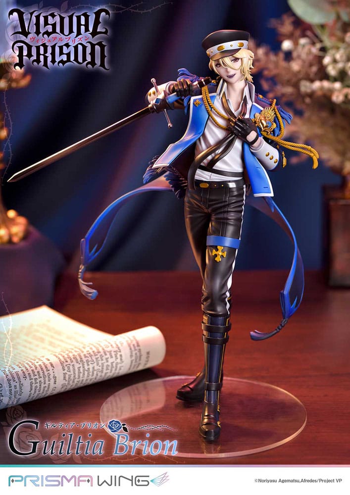 Visuelles Gefängnis Prisma Flügel PVC Statue 1/7 Guiltia Brion 27 cm