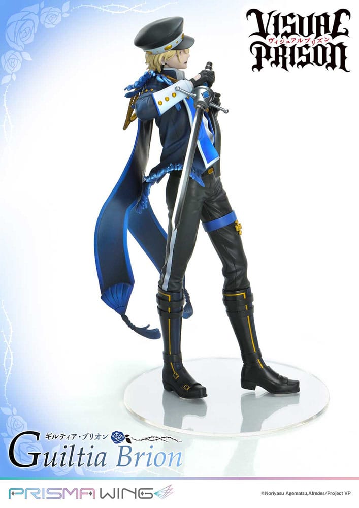Visuelles Gefängnis Prisma Flügel PVC Statue 1/7 Guiltia Brion 27 cm