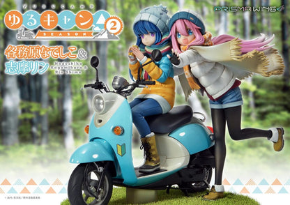 Estatua de pvc de ala prisma relajada 1/7 Nadeshiko Kagamihara & Rin Shima 24 cm
