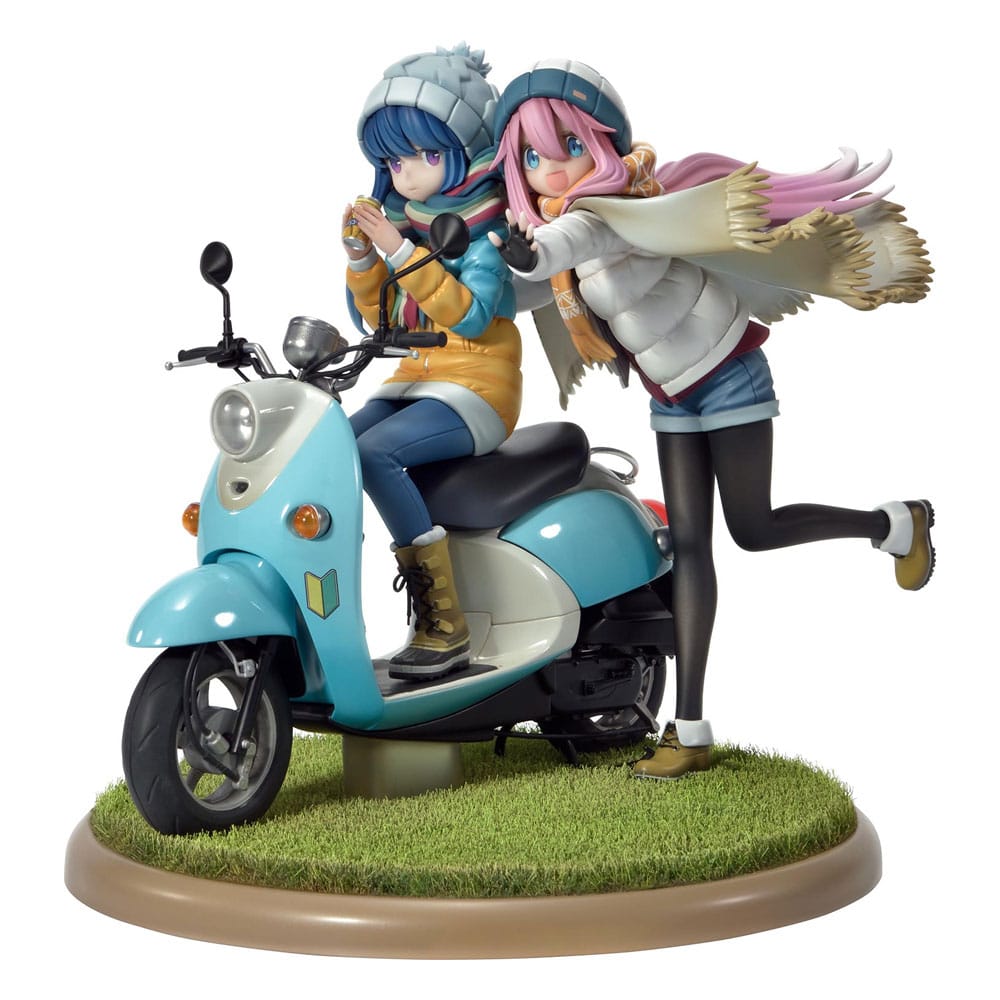 Estatua de pvc de ala prisma relajada 1/7 Nadeshiko Kagamihara & Rin Shima 24 cm