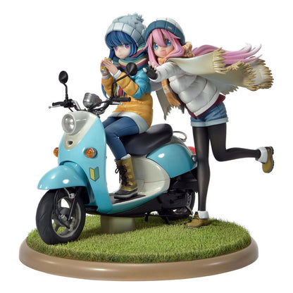 Estatua de pvc de ala prisma relajada 1/7 Nadeshiko Kagamihara & Rin Shima 24 cm
