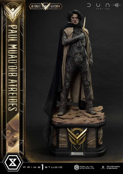 Dune: Part Two Real Elite Masterline Series Statue 1/3 Paul Atreides Ultimate Verison 90 cm