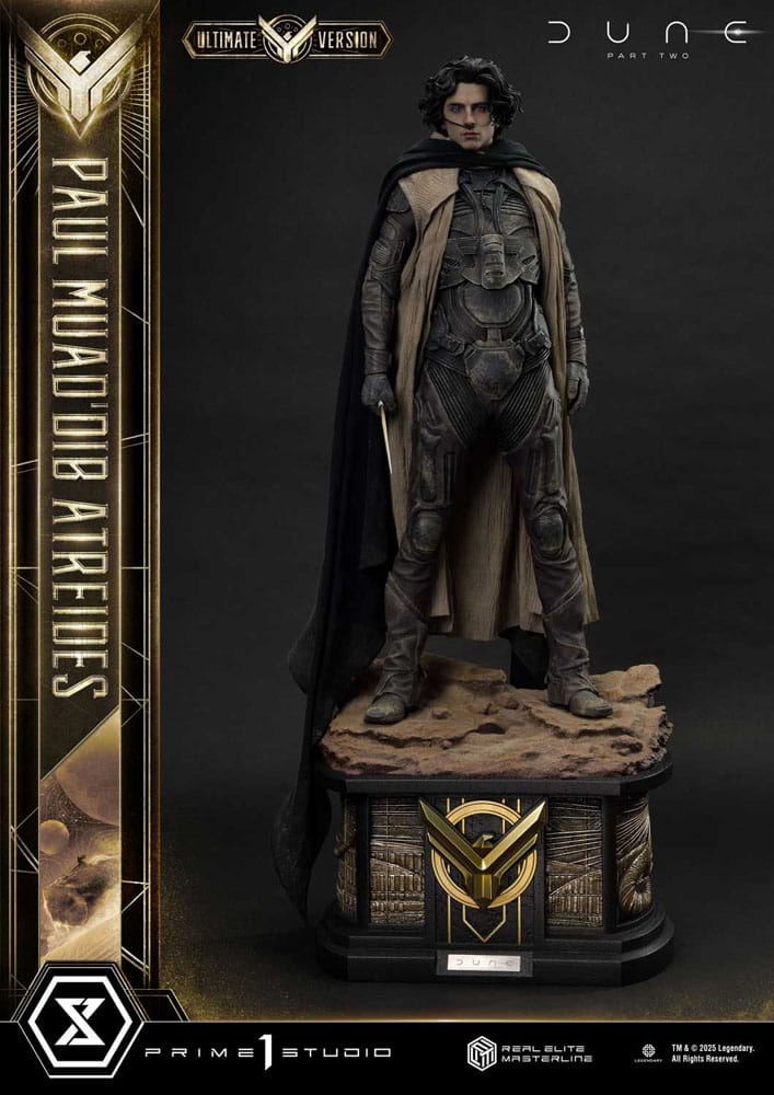 Dune: Part Two Real Elite Masterline Series Statue 1/3 Paul Atreides Ultimate Verison 90 cm