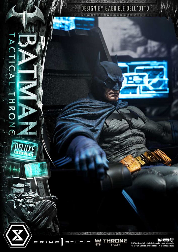 DC Comics Throne Legacy Collection Statup 1/3 Batman Tactical Throne Deluxe verzija 57 cm