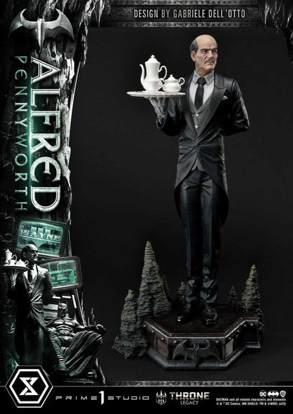 DC Comics Throne Legacy Serisi Heykeli Alfred Pennyworth (Batman Comics) 57 cm