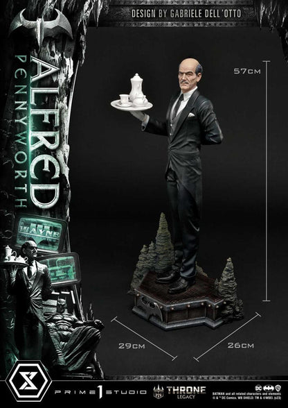 DC Comics Throne Legacy Serisi Heykeli Alfred Pennyworth (Batman Comics) 57 cm