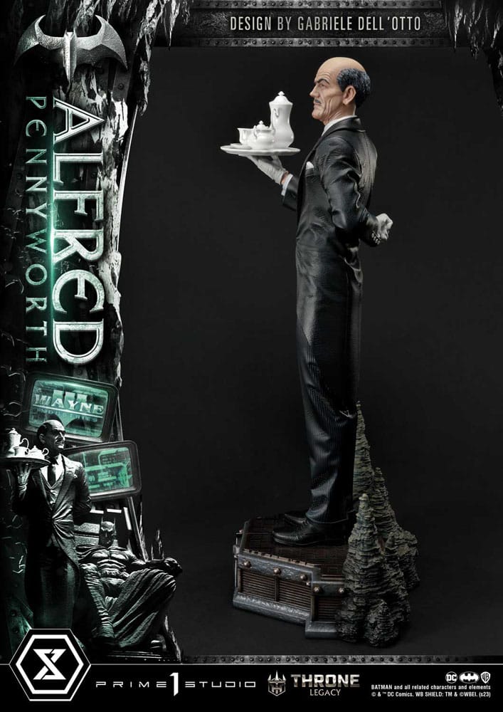 DC Comics Throne Legacy Serisi Heykeli Alfred Pennyworth (Batman Comics) 57 cm