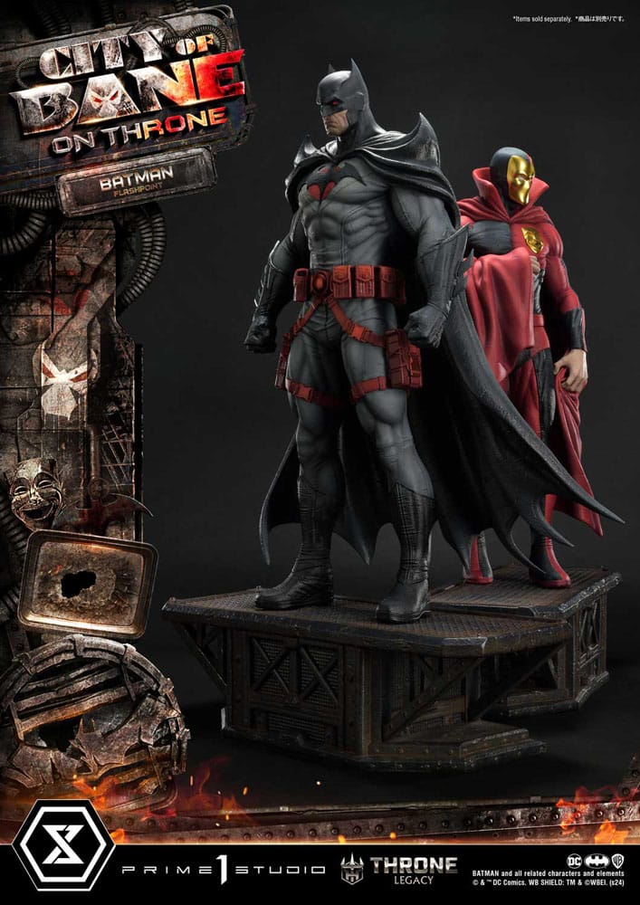 DC Comics Throne Legacy Collection Statue Statue 1/4 Flashpoint Batman 60 cm