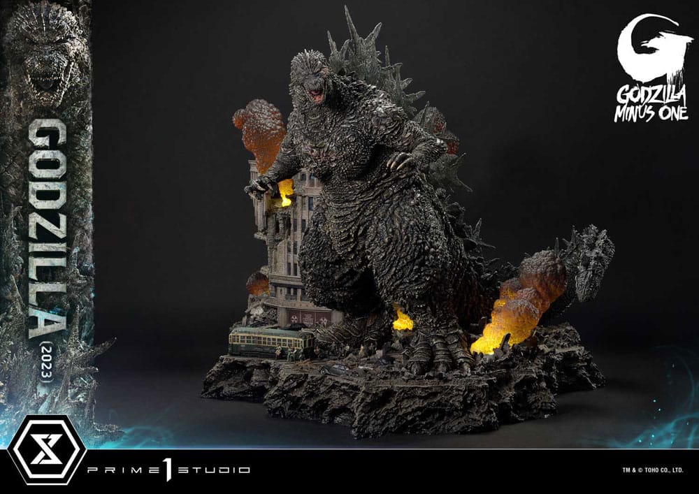 Godzilla moins un Diorama Masterline Series Godzilla 2023 Version bonus 70 cm