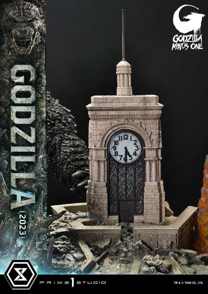 Godzilla moins un Diorama Masterline Series Godzilla 2023 Version bonus 70 cm