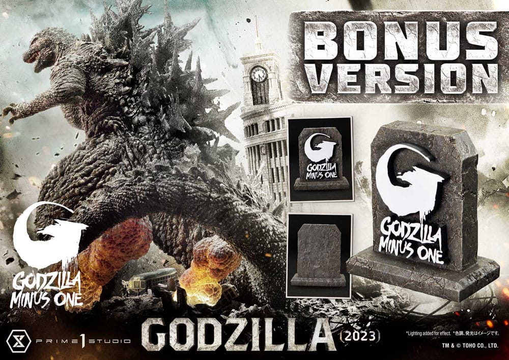 Godzilla moins un Diorama Masterline Series Godzilla 2023 Version bonus 70 cm