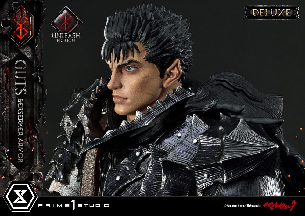 Berserk Statue 1/4 Guts Berserker Armor Unleash Edition Deluxe Version 91 cm