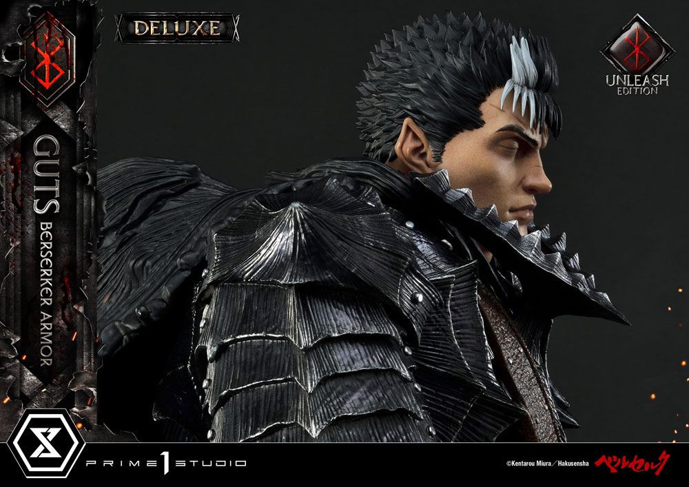 Berserk Statue 1/4 Guts Berserker Armor Unleash Edition Deluxe Version 91 cm