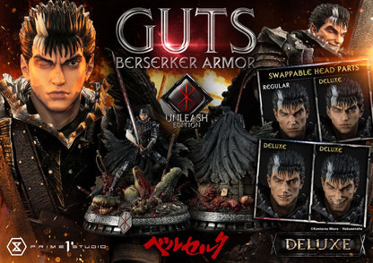 Berserk Statue 1/4 Guts Berserker Armor Unleash Edition Deluxe Version 91 cm