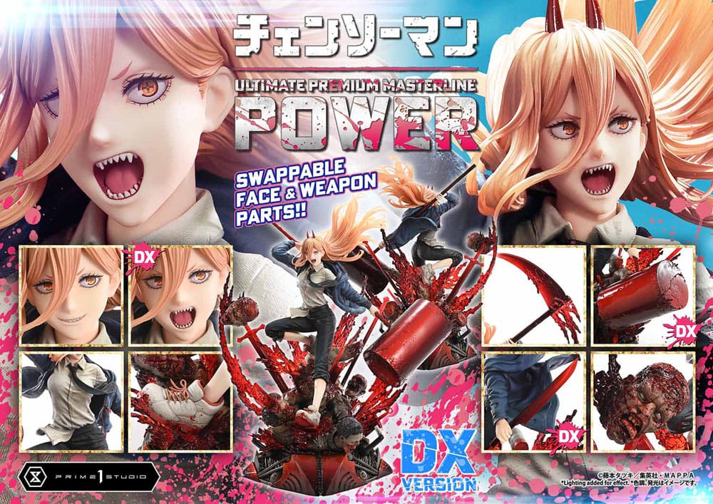 Chainsaw Man Ultimate Premium Masterline Series Statue 1/4 Power Deluxe Bonus Version 66 cm