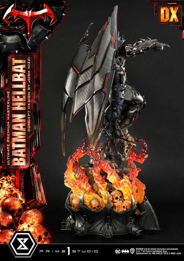 Batman Ultimate Premium Masterline Series Statue Hellbat Concept Design af Josh Nizzi Deluxe Bonus version 76 cm