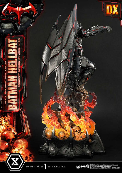 Batman Ultimate Premium Masterline Series Statue Hellbat Concept Design af Josh Nizzi Deluxe Bonus version 76 cm