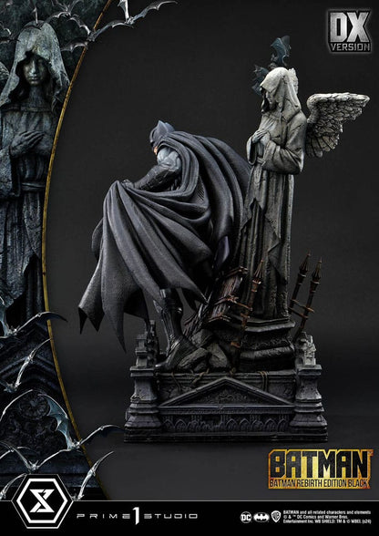 Batman Ultimate Premium Masterline -Serie Statue 1/4 Batman Rebirth Edition Black Deluxe Version 71 cm