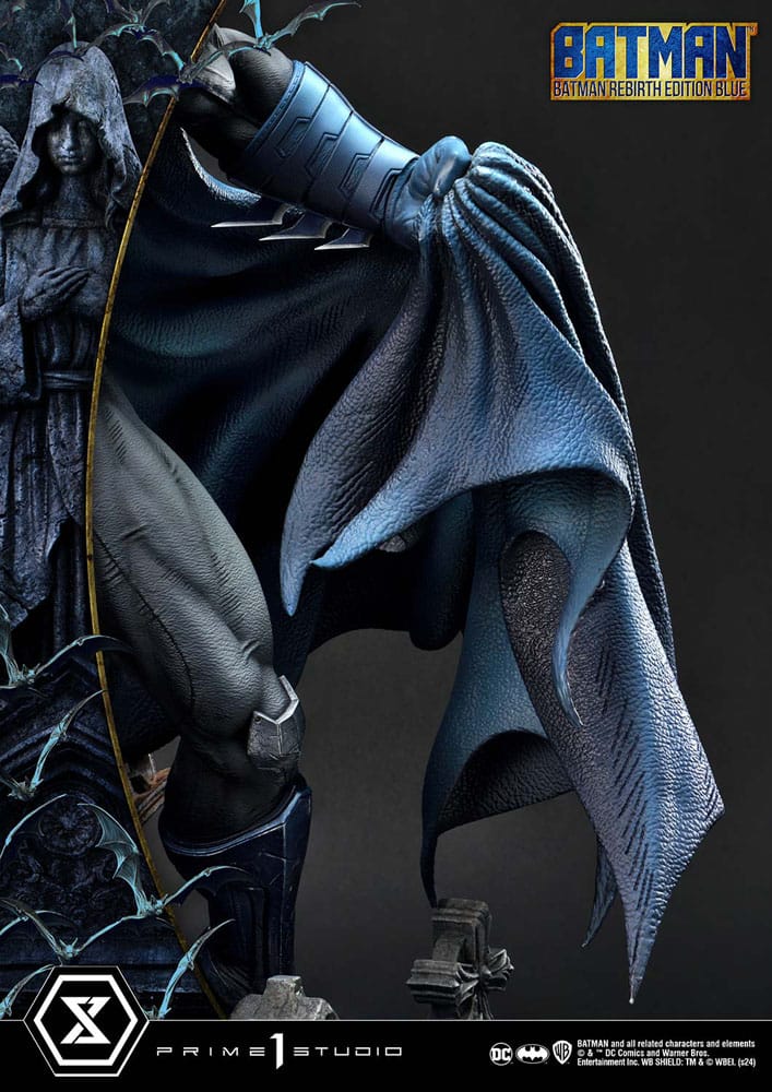 Batman Ultimate Premium Masterline Series Statue 1/4 Batman Rebirth Edition Blue Deluxe version 71 cm