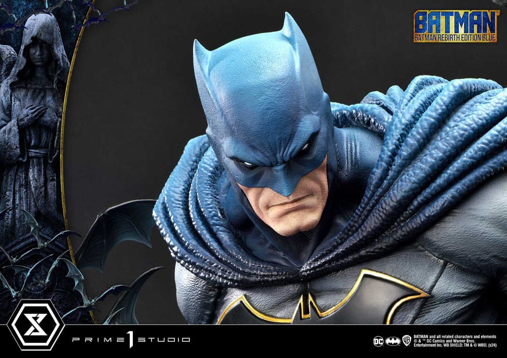 Batman Ultimate Premium Masterline Series Statue 1/4 Batman Rebirth Edition Blue Deluxe version 71 cm